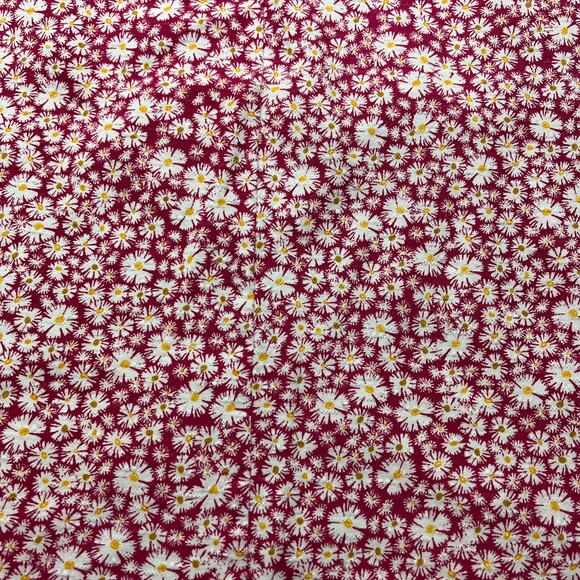 Style & Co Cotton Blend Pink White Yellow Floral Short Sleeve Shirt Women 3X - Picture 6 of 7